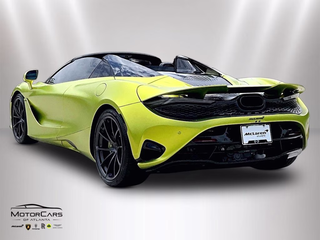 2026 Flux Green II McLaren 750S Spider RWD Convertible