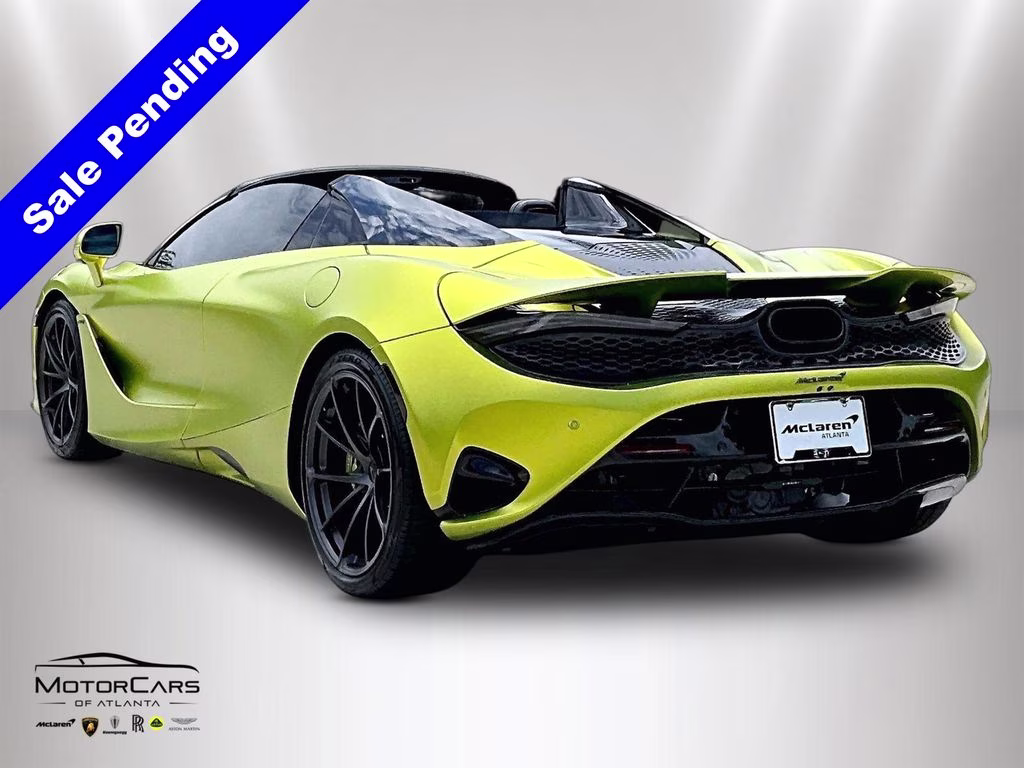 2026 Flux Green II McLaren 750S Spider RWD Convertible