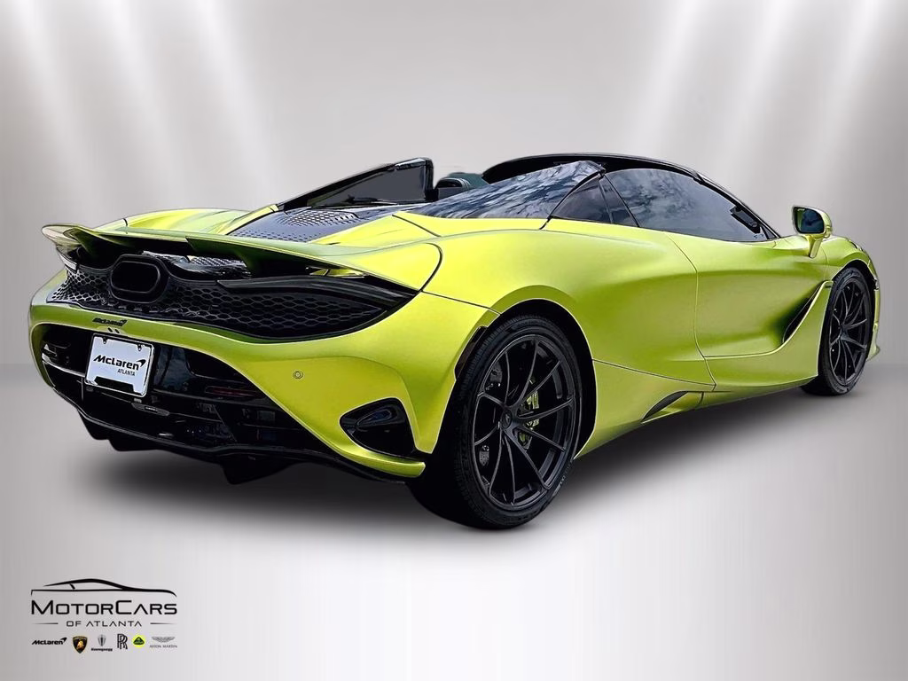 2026 Flux Green II McLaren 750S Spider RWD Convertible