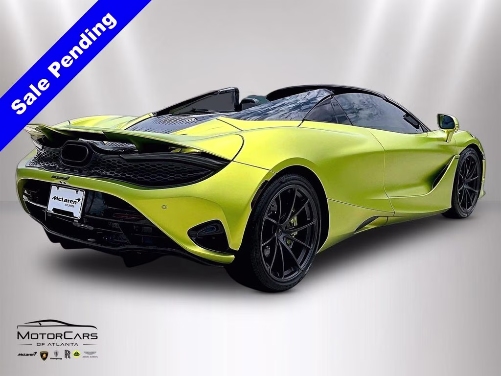 2026 Flux Green II McLaren 750S Spider RWD Convertible