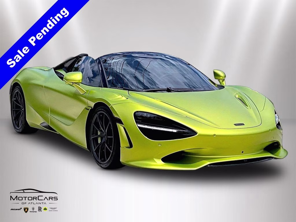 2026 Flux Green II McLaren 750S Spider RWD Convertible