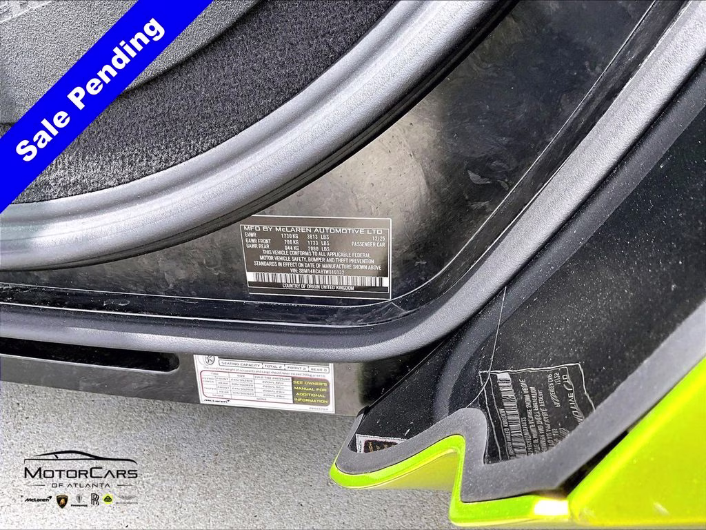 2026 Flux Green II McLaren 750S Spider RWD Convertible