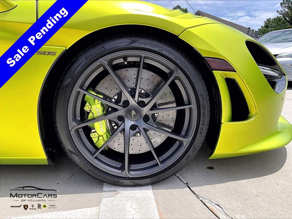 2026 Flux Green II McLaren 750S Spider RWD Convertible