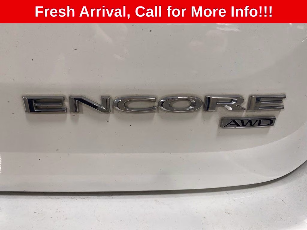 2017 Summit White Buick Encore Preferred AWD SUV