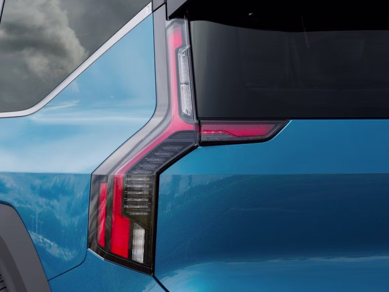 2026 Ocean Blue Kia EV9 Wind AWD SUV