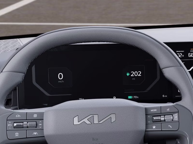 2026 Ocean Blue Kia EV9 Wind AWD SUV