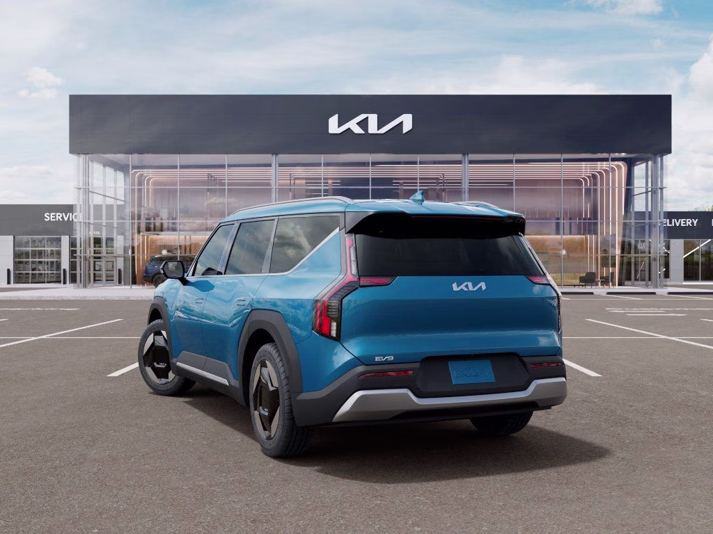 2026 Ocean Blue Kia EV9 Wind AWD SUV