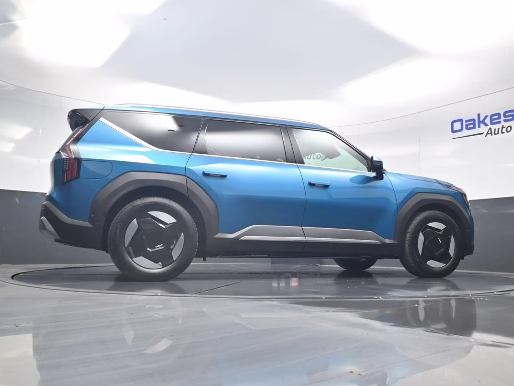 2026 Ocean Blue Kia EV9 Wind AWD SUV