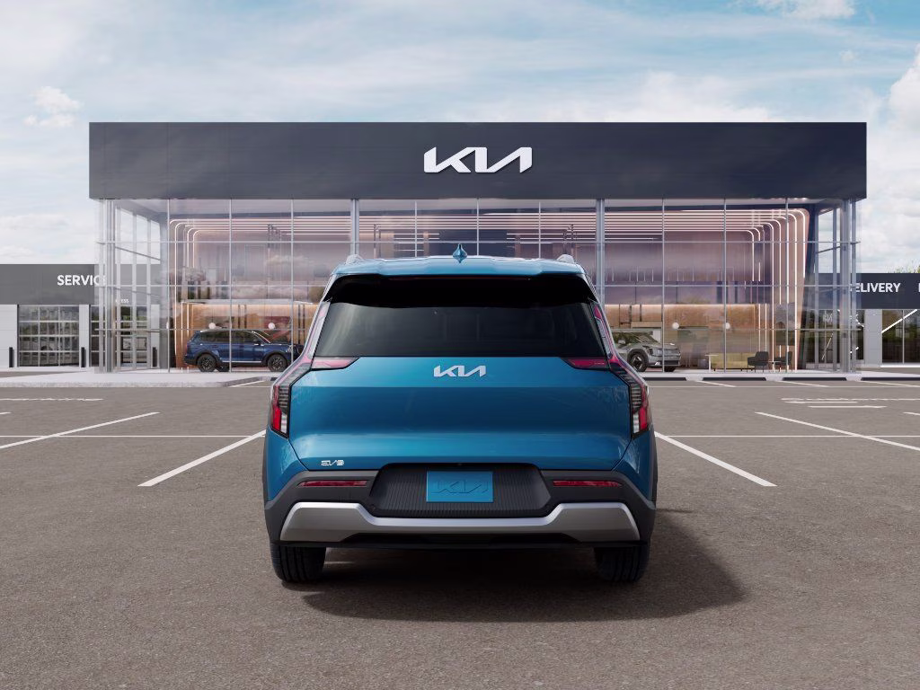 2026 Ocean Blue Kia EV9 Wind AWD SUV