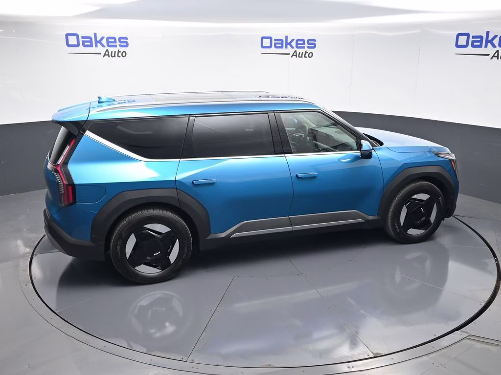 2026 Ocean Blue Kia EV9 Wind AWD SUV