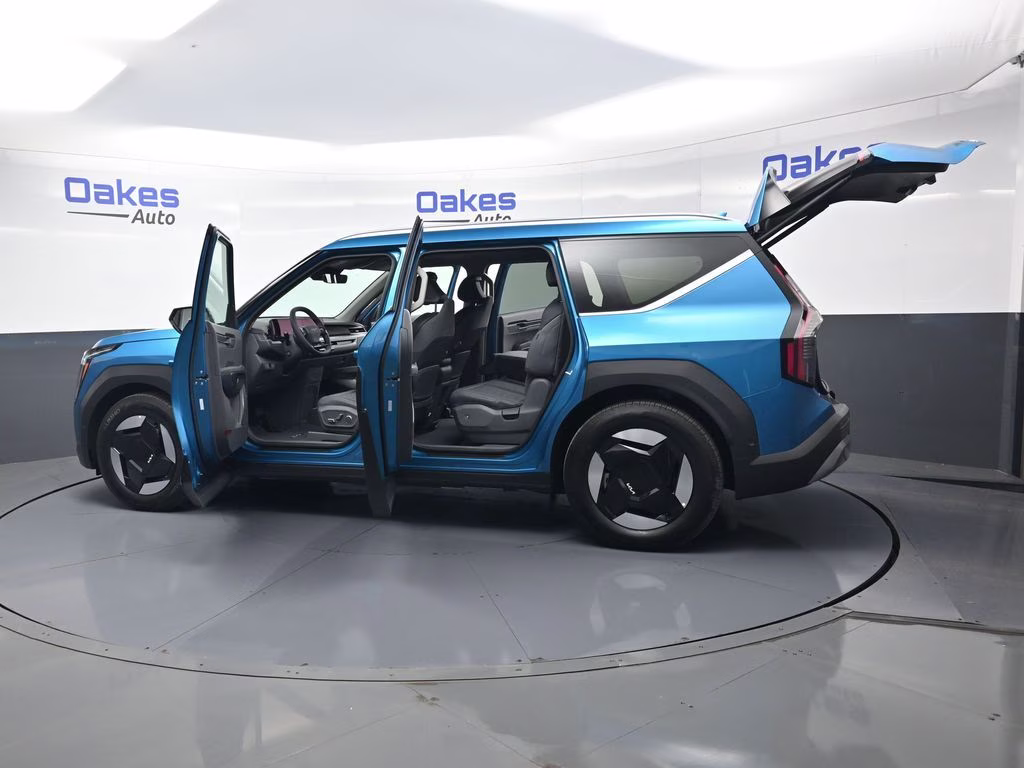 2026 Ocean Blue Kia EV9 Wind AWD SUV