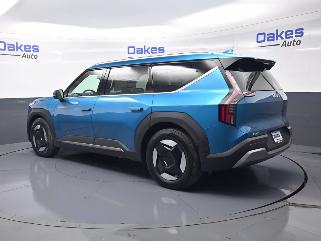 2026 Ocean Blue Kia EV9 Wind AWD SUV
