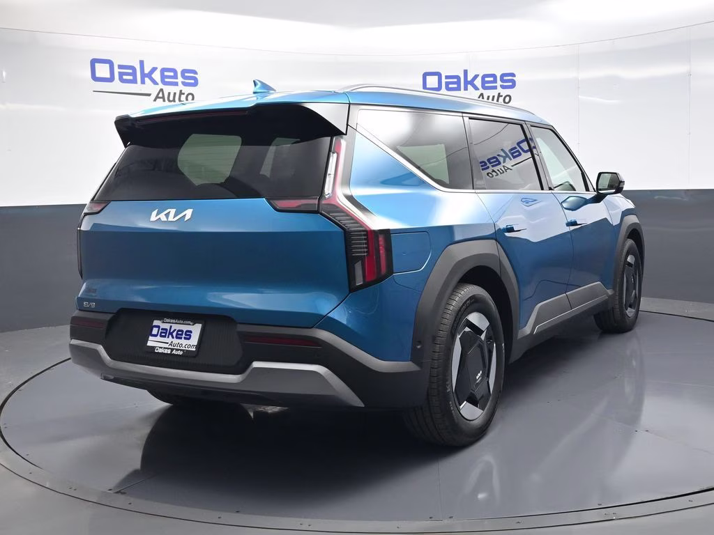 2026 Ocean Blue Kia EV9 Wind AWD SUV