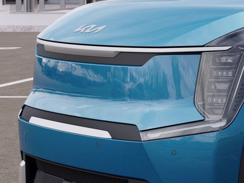 2026 Ocean Blue Kia EV9 Wind AWD SUV