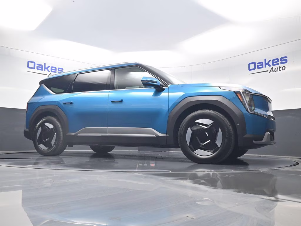 2026 Ocean Blue Kia EV9 Wind AWD SUV