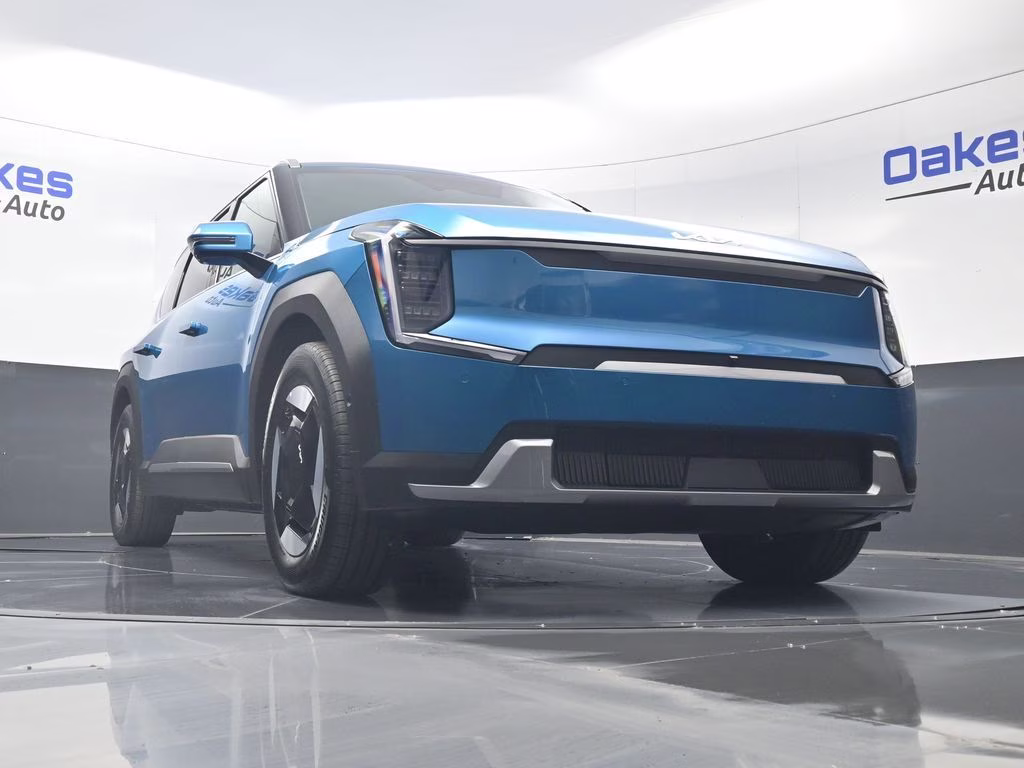 2026 Ocean Blue Kia EV9 Wind AWD SUV