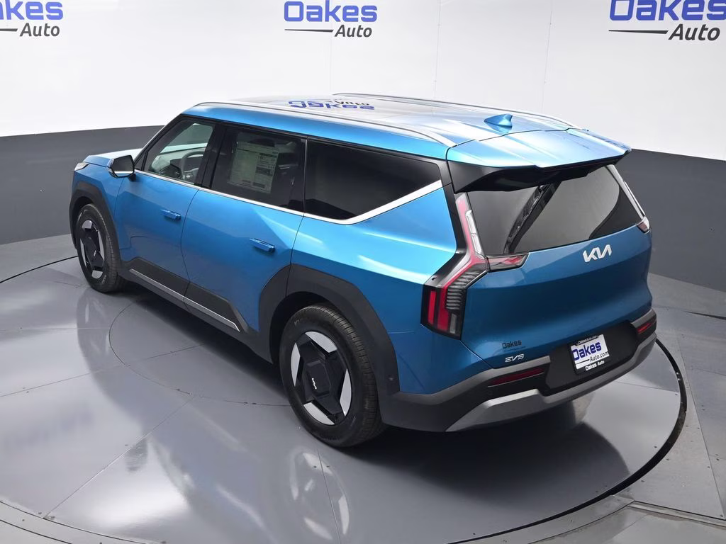 2026 Ocean Blue Kia EV9 Wind AWD SUV