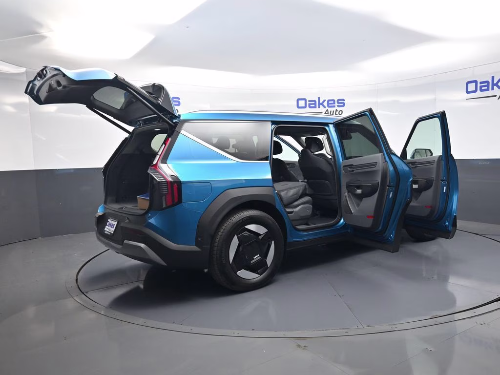 2026 Ocean Blue Kia EV9 Wind AWD SUV