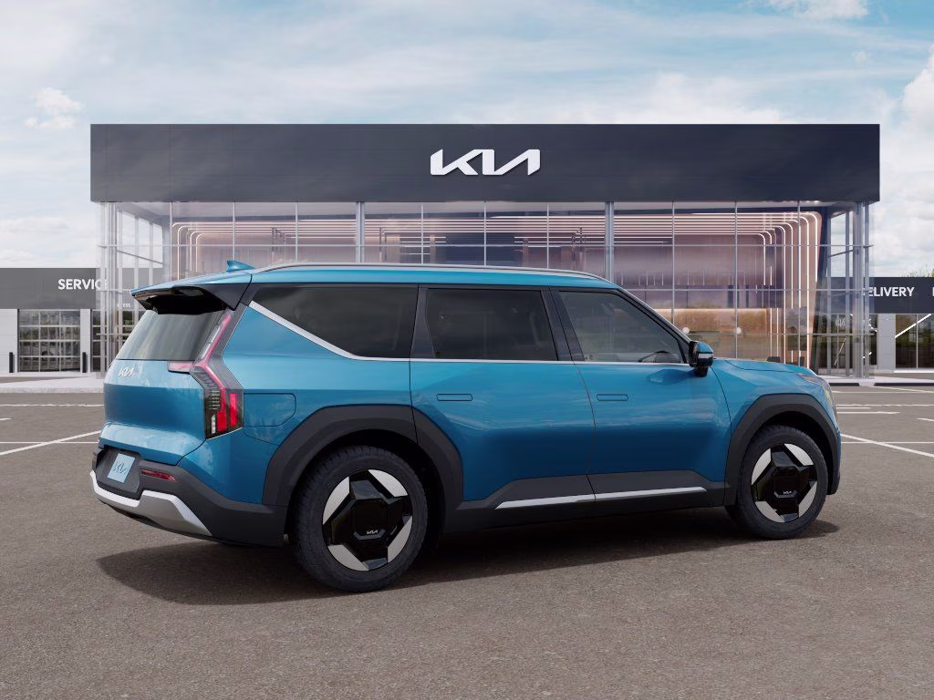 2026 Ocean Blue Kia EV9 Wind AWD SUV