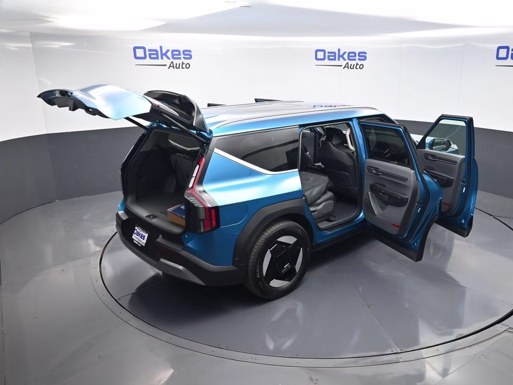 2026 Ocean Blue Kia EV9 Wind AWD SUV