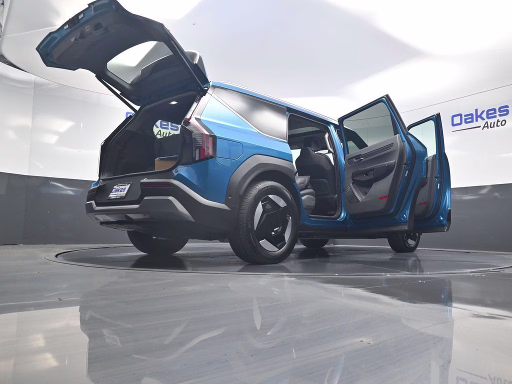 2026 Ocean Blue Kia EV9 Wind AWD SUV