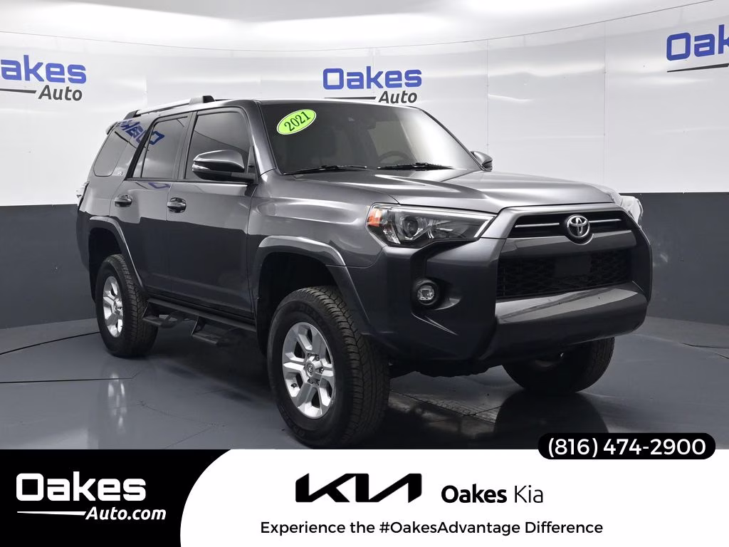 2021 Magnetic Gray Metallic Toyota 4Runner SR5 Premium 4X4 SUV