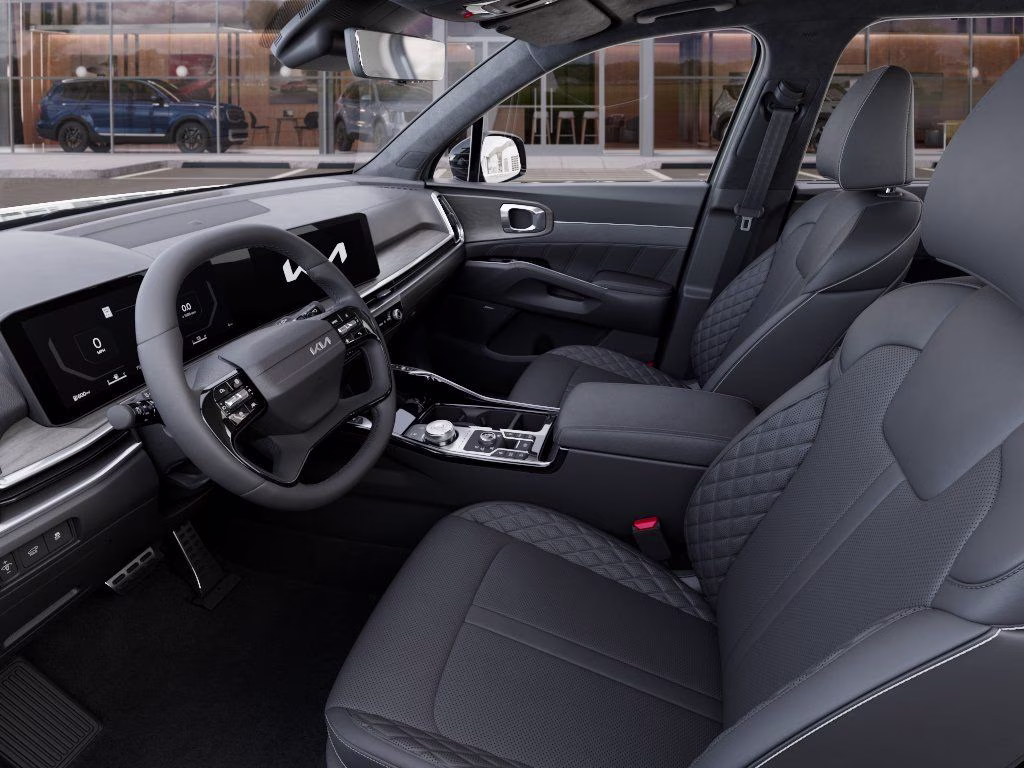2026 Cityscape Green Kia Sorento Hybrid X-Line SX Prestige AWD SUV