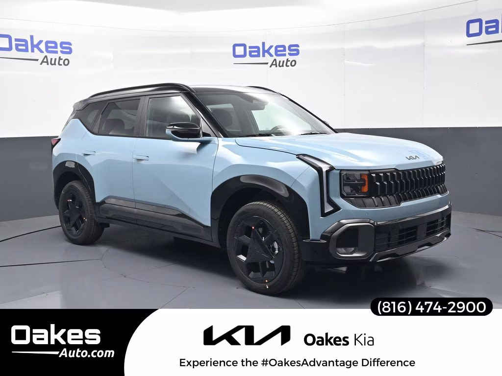 2027 Frost Blue Kia Seltos X-Line S AWD SUV