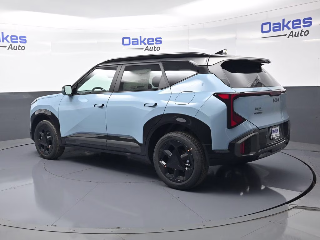 2027 Frost Blue Kia Seltos X-Line S AWD SUV