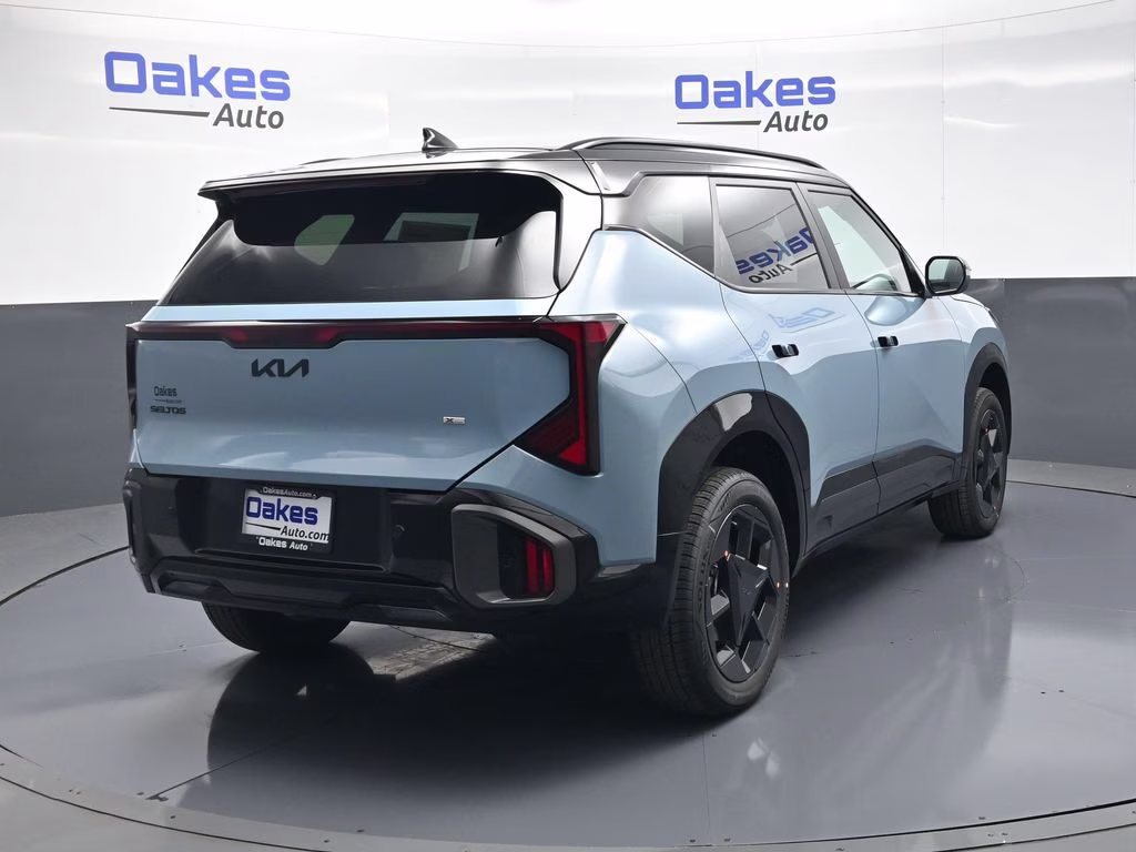 2027 Frost Blue Kia Seltos X-Line S AWD SUV