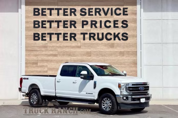 2020 White Metallic Ford Super Duty F-350 SRW Lariat 4X4 Truck