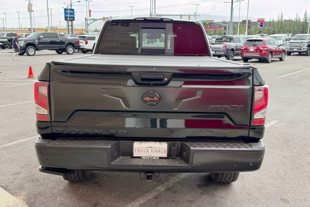 2020 Super Black Nissan Titan XD PRO-4X 4X4 Truck