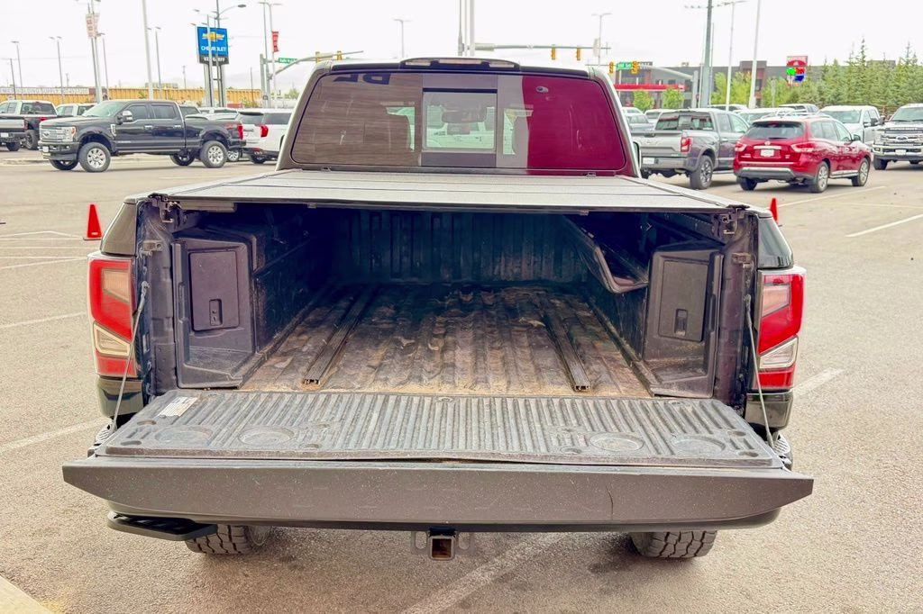 2020 Super Black Nissan Titan XD PRO-4X 4X4 Truck