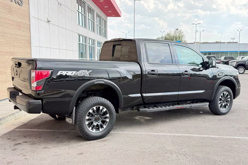 2020 Super Black Nissan Titan XD PRO-4X 4X4 Truck
