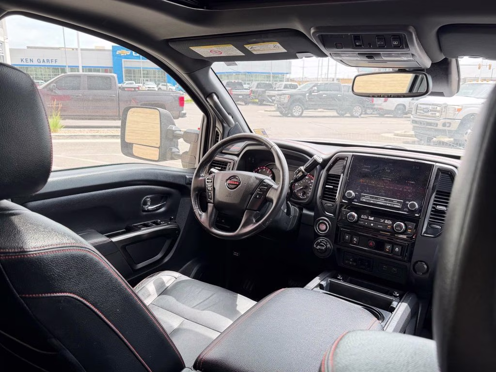 2020 Super Black Nissan Titan XD PRO-4X 4X4 Truck