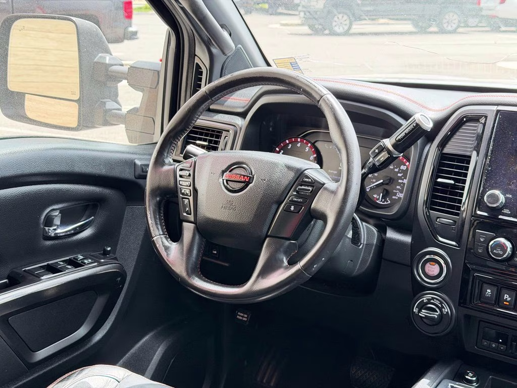 2020 Super Black Nissan Titan XD PRO-4X 4X4 Truck