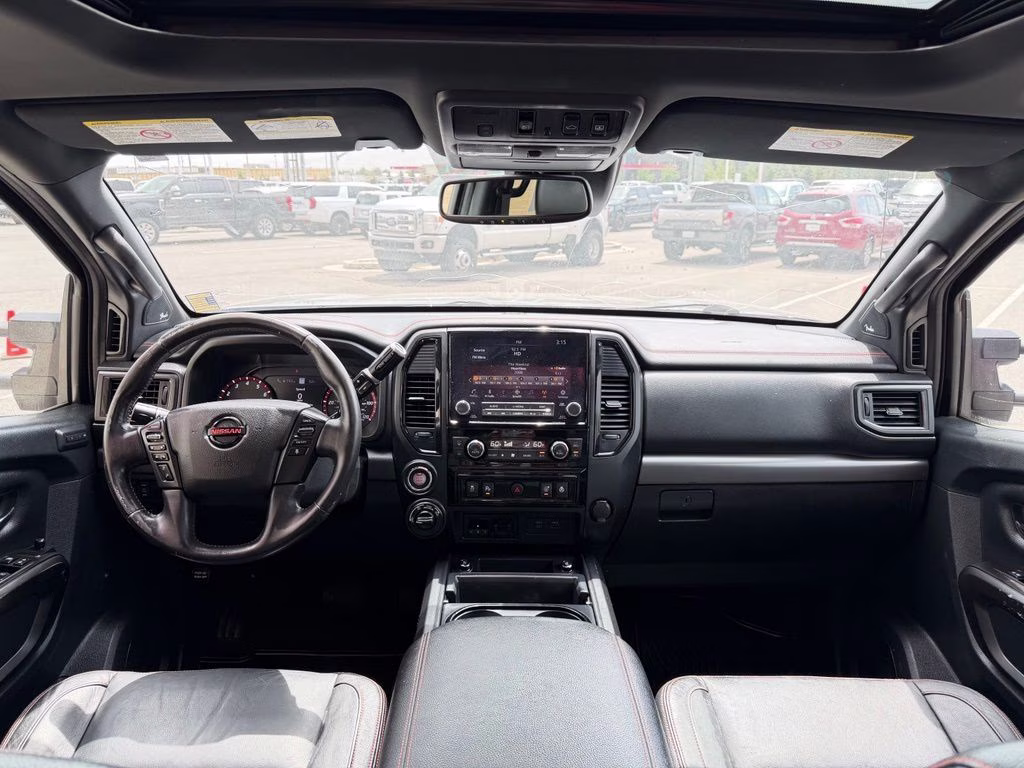 2020 Super Black Nissan Titan XD PRO-4X 4X4 Truck