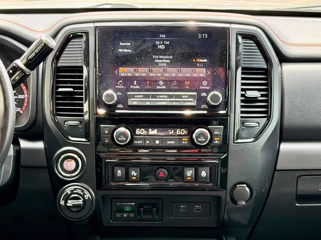 2020 Super Black Nissan Titan XD PRO-4X 4X4 Truck