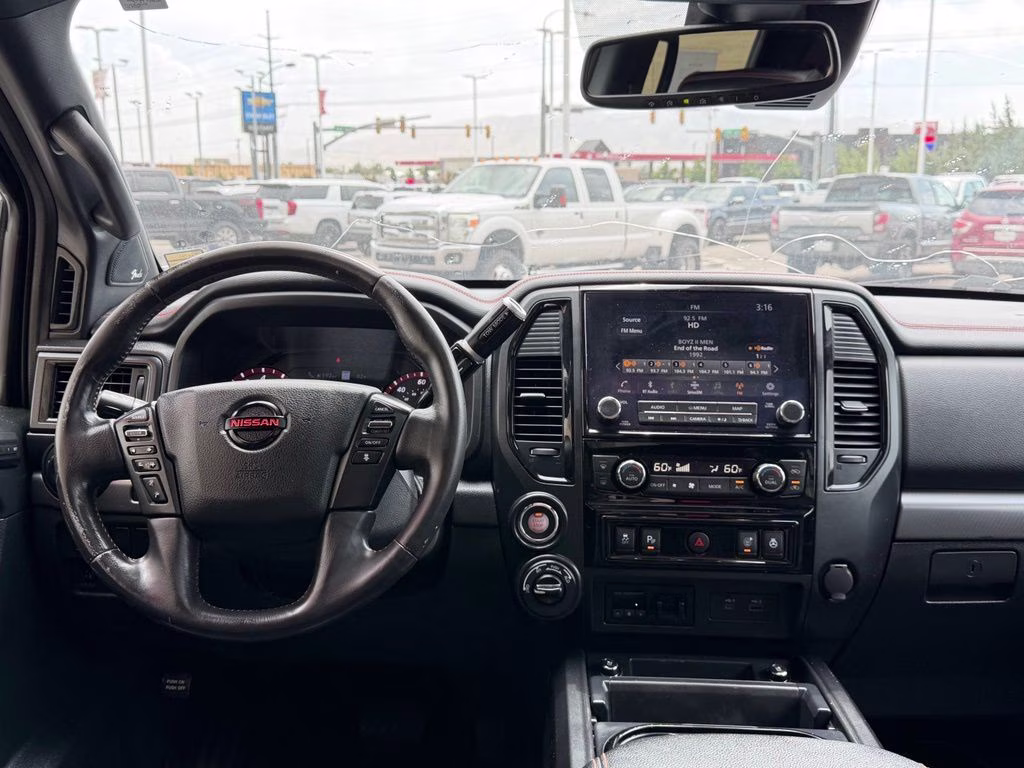 2020 Super Black Nissan Titan XD PRO-4X 4X4 Truck