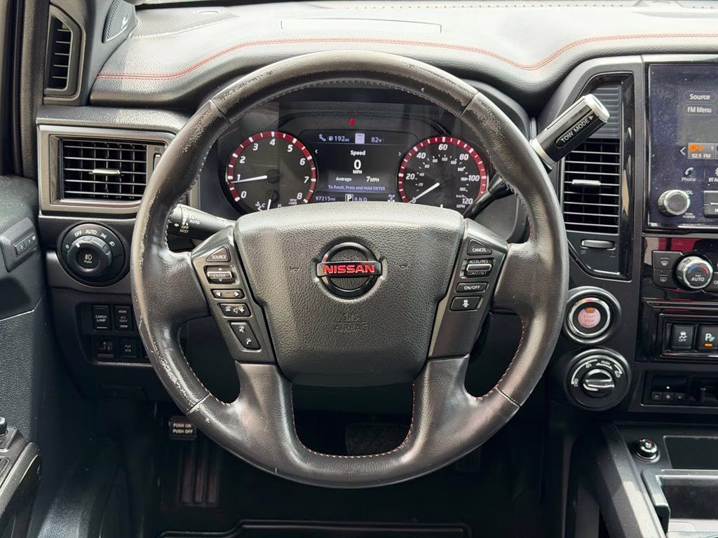 2020 Super Black Nissan Titan XD PRO-4X 4X4 Truck
