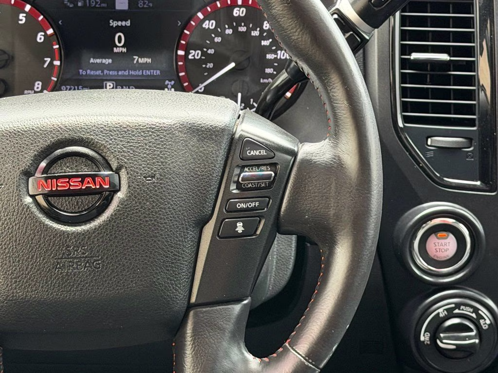 2020 Super Black Nissan Titan XD PRO-4X 4X4 Truck