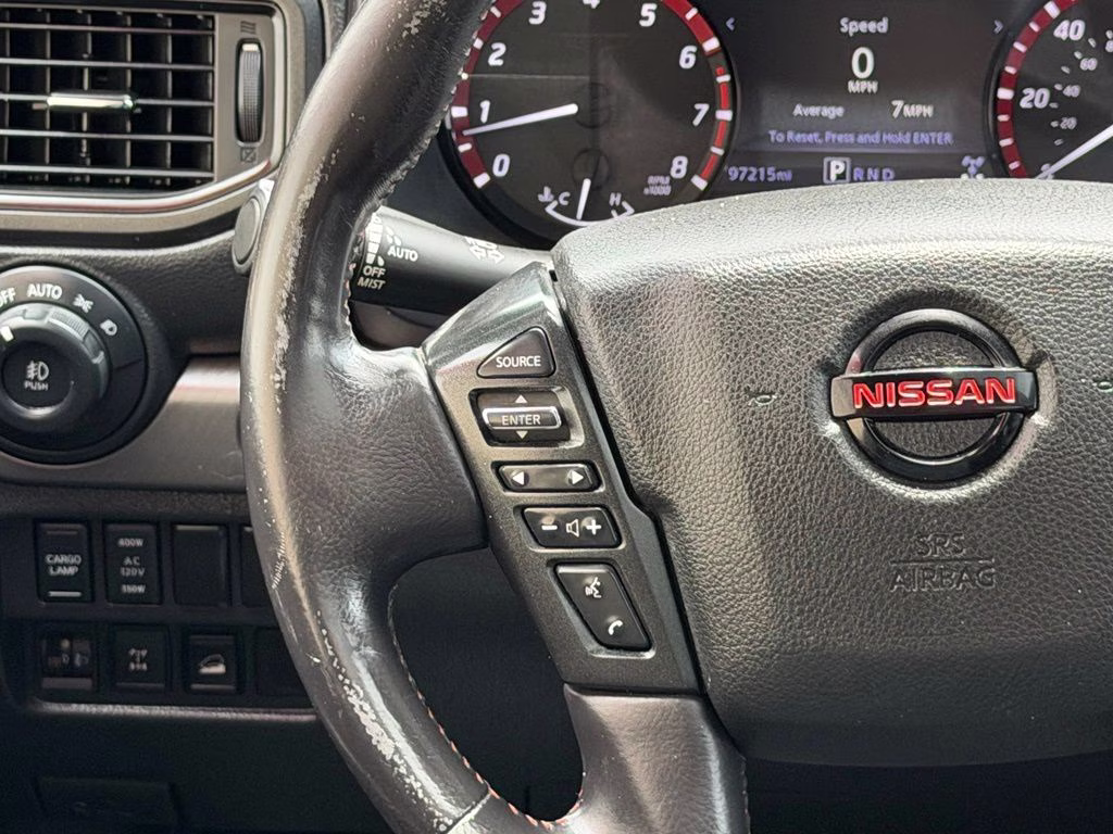 2020 Super Black Nissan Titan XD PRO-4X 4X4 Truck