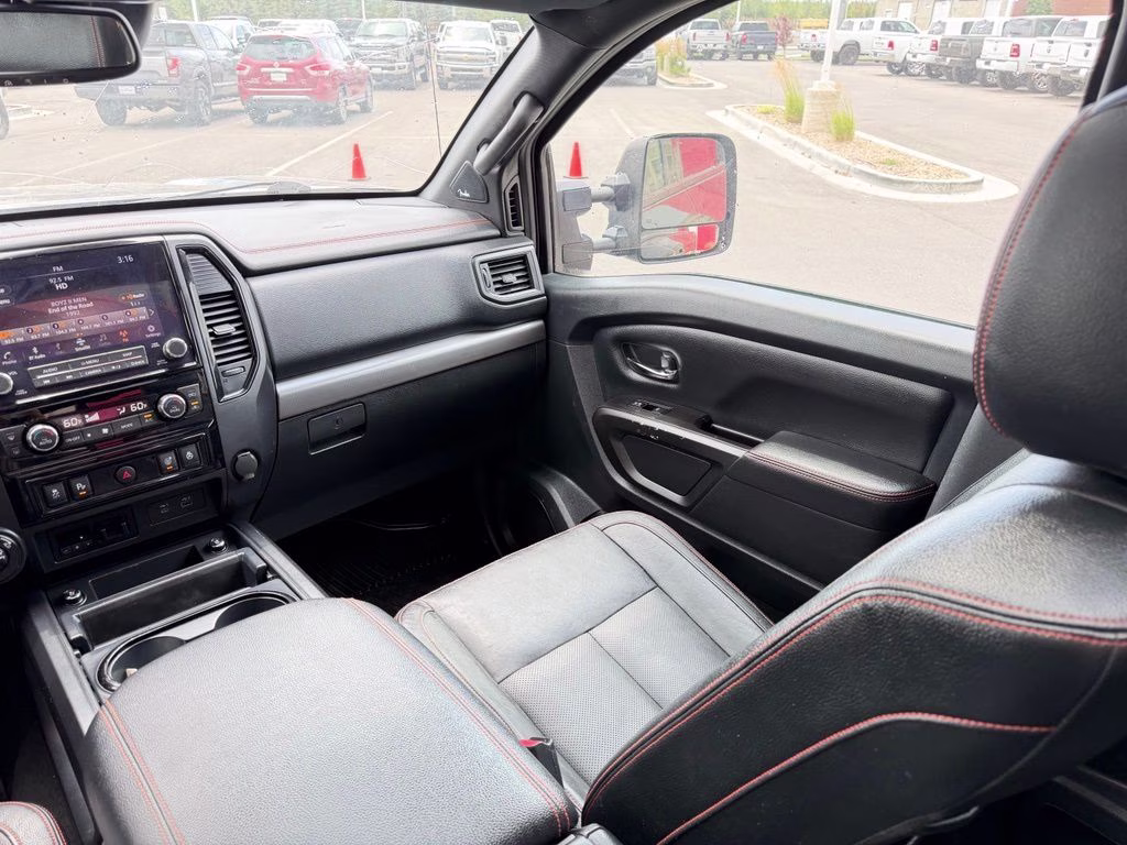 2020 Super Black Nissan Titan XD PRO-4X 4X4 Truck