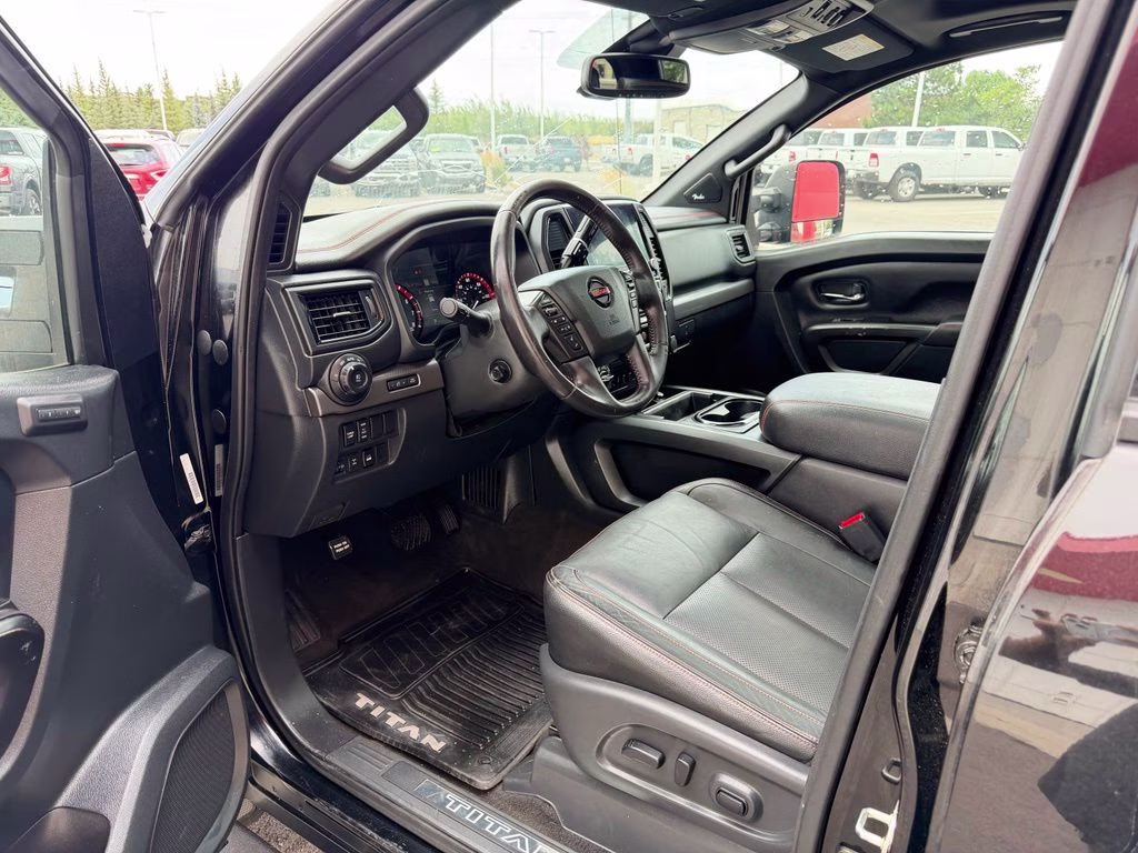 2020 Super Black Nissan Titan XD PRO-4X 4X4 Truck