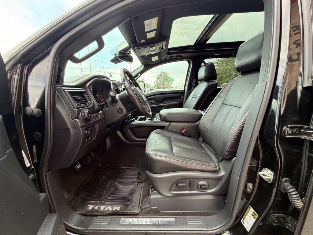 2020 Super Black Nissan Titan XD PRO-4X 4X4 Truck