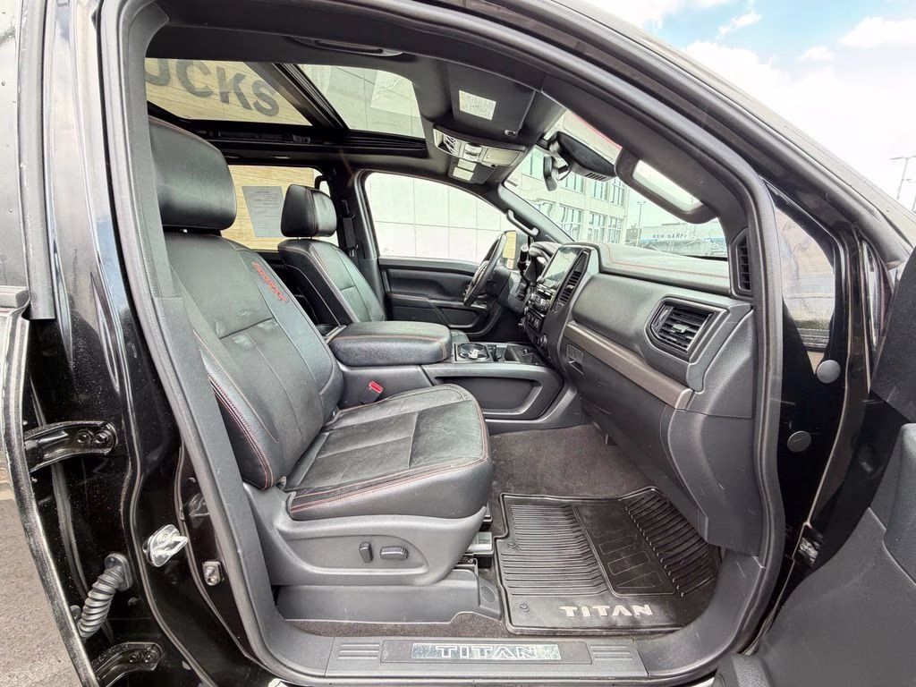 2020 Super Black Nissan Titan XD PRO-4X 4X4 Truck