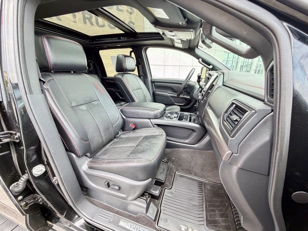 2020 Super Black Nissan Titan XD PRO-4X 4X4 Truck