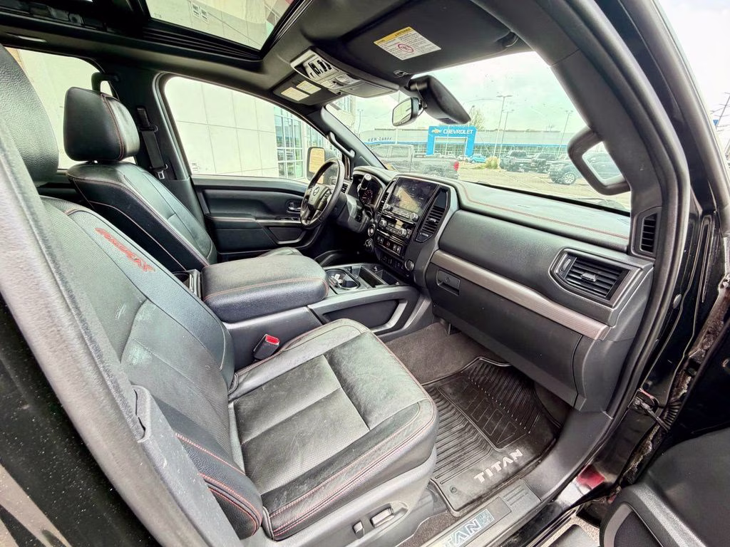 2020 Super Black Nissan Titan XD PRO-4X 4X4 Truck