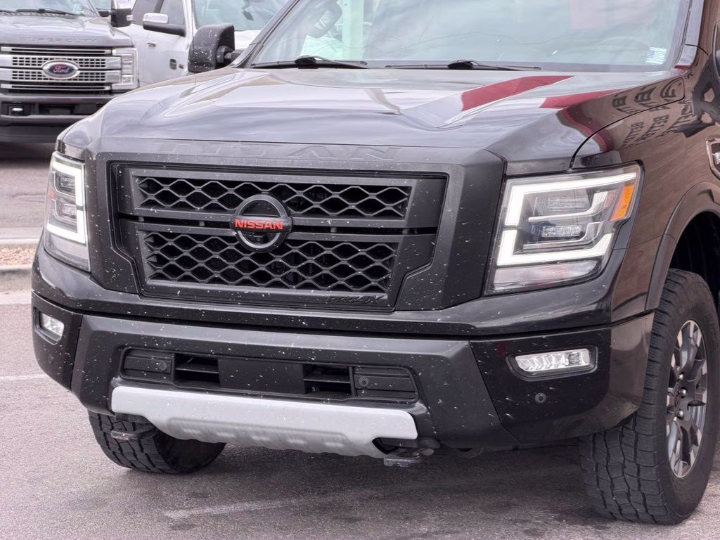 2020 Super Black Nissan Titan XD PRO-4X 4X4 Truck