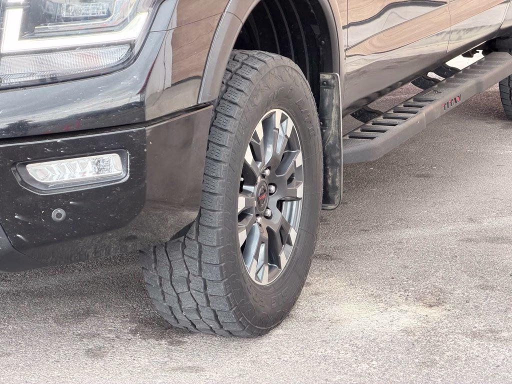 2020 Super Black Nissan Titan XD PRO-4X 4X4 Truck